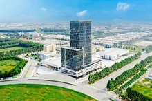 Một góc Tổ hợp Văn phòng - Hội nghị - Thương mại WTC Tower tại Bình Dương.