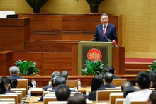Tổng Bí thư Tô Lâm phát biểu tại Hội nghị toàn quốc quán triệt, triển khai tổng kết việc thực hiện Nghị quyết số 18 của Ban Chấp hành Trung ương Đảng khóa 12 vào ngày 1/12 vừa qua.