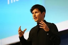 Tỷ phú sáng lập Telegram Pavel Durov phát biểu tại một hội nghị ở Barcelona, Tây Ban Nha ngày 23/2/2016. (Ảnh: Getty Images/TTXVN)