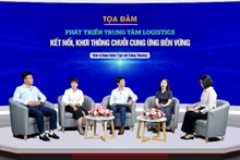 Các chuyên gia chia sẻ tại tọa đàm về logistics ngày 29/5 do Tạp chí Công thương tổ chức. 