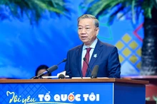 Tổng Bí thư Tô Lâm phát biểu chỉ đạo Đại hội. (Ảnh: DUY LINH-LINH PHAN)