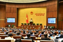 Toàn cảnh phiên khai mạc Kỳ họp thứ 5, Quốc hội khóa XV.