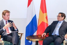 Thủ tướng Phạm Minh Chính tiếp ông Dolf van den Brink, Tổng Giám đốc Heineken toàn cầu. (Ảnh: VGP)