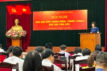 Quang cảnh hội nghị.