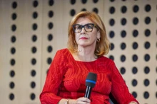 Tổng Giám đốc Phòng Thương mại và Công nghiệp Slovenia (CCIS) Vesna Nahtigal. (Nguồn: Bloomberg Gadria/TTXVN)