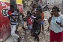 Hàng trăm nghìn người Haiti phải tha hương vì bạo lực. (Ảnh: TTXVN)