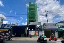 Một công trình xây dựng nhà ở riêng lẻ tại quận Bình Tân, Thành phố Hồ Chí Minh.