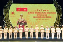 Quang cảnh lễ kỷ niệm.