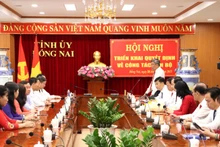 Phó Bí thư Thường trực Tỉnh ủy Đồng Nai Hồ Thanh Sơn cho biết, đến nay có 17 cán bộ thuộc diện Ban Thường vụ Tỉnh ủy Đồng Nai quản lý tự nguyện xin nghỉ hưu trước tuổi.