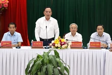 Quyền Chủ tịch Ủy ban nhân dân tỉnh Đồng Nai Võ Tấn Đức yêu cầu tăng cường công tác thanh, kiểm tra, siết chặt quy trình an toàn lao động trong sản xuất.