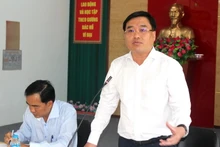Bí thư Thành ủy Biên Hòa Hồ Văn Nam đề nghị các đơn vị phối hợp đồng bộ, nhịp nhàng để đẩy nhanh tiến độ giải phóng mặt bằng cao tốc Biên Hòa -Vũng Tàu.