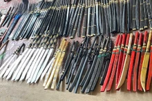 Tang vật thu giữ. 