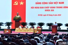 Phiên bế mạc Hội nghị Ban Chấp hành Trung ương khóa XIII. 