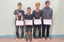 Các đối tượng cướp tài sản trên địa bàn huyện Phú Ninh, Quảng Nam.