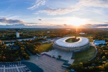 Toàn cảnh Olympiastadion từ trên cao. (Ảnh: UEFA)