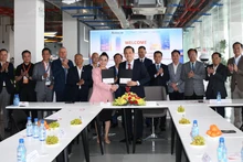 Lễ ký kết thỏa thuận hợp tác chiến lược giữa Arobid và các đối tác tại Thành phố Hồ Chí Minh, diễn ra sáng 27/3.