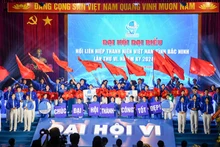 Tiết mục văn nghệ chào mừng Đại hội.