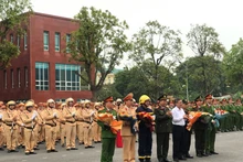 Công an tỉnh Hưng Yên ra quân thực hiện đợt cao điểm trấn áp các loại tội phạm.