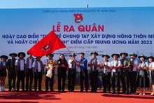 Phát động lễ ra quân Ngày cao điểm tình nguyện chung tay xây dựng nông thôn mới