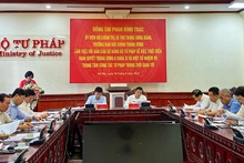 Quang cảnh buổi làm việc.