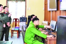 Đến nay, 100% số xã, thị trấn của huyện Vụ Bản, tỉnh Nam Định đã triển khai mô hình camera an ninh.