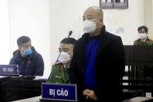 Nguyễn Xuân Đường, tức Đường “Nhuệ” tại tòa.