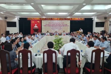 Quang cảnh Hội thảo “Thực hiện bài học “dân là gốc”, “dân là trung tâm”; phát huy sức mạnh nhân dân, sức mạnh đại đoàn kết toàn dân tộc - Thực trạng và những vấn đề đặt ra”.