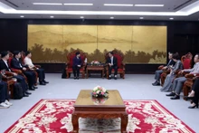 Lãnh đạo thành phố Đà Nẵng tiếp đoàn lãnh đạo cấp cao thành phố Trạm Giang (Trung Quốc). 