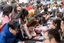 Chương trình "Ngày hội tuyển sinh-Con đường ra biển lớn năm 2025” thu hút 3 nghìn học sinh đến tham dự.
