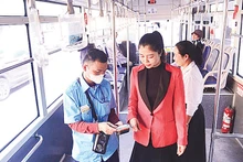Từ ngày 20/9, hành khách có thể sử dụng thẻ vé xe buýt ảo khi đi xe buýt mà điện thoại không cần phải kết nối internet. 