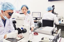 Hoạt động nghiên cứu khoa học tại Ðại học Quốc gia Thành phố Hồ Chí Minh. 