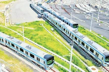 Tuyến Metro số 1 Bến Thành-Suối Tiên vận hành thử (trial run) trên toàn tuyến. 