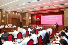 Hội nghị Thành ủy Hà Nội ngày 27/3.