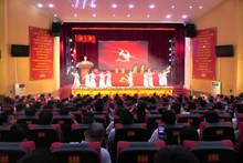 Toàn cảnh lễ kỷ niệm.