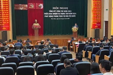 Quang cảnh Hội nghị. (Ảnh: XUÂN TRƯỜNG)