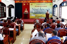 Quang cảnh phát động cuộc thi "Ảnh đẹp nông thôn mới Ninh Bình" năm 2023. (Ảnh: MINH ĐƯỜNG)
