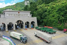 Cửa khẩu Hữu Nghị Quan, Quảng Tây, Trung Quốc. (Ảnh: Tân Hoa Xã)