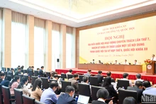 Quang cảnh Hội nghị đại biểu Quốc hội hoạt động chuyên trách lần thứ 7.
