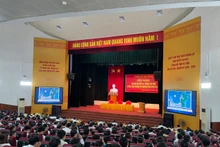 Tác phẩm “Kiên quyết, kiên trì đấu tranh phòng, chống tham nhũng, tiêu cực, góp phần xây dựng Đảng và Nhà nước ta ngày càng trong sạch, vững mạnh” của đồng chí Tổng Bí thư Nguyễn Phú Trọng được quán triệt, tuyên truyền sâu rộng tại Hà Tĩnh.