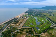 Khu du lịch biển Xuân Thành - điểm đến hấp dẫn du khách trong và ngoài nước. Ảnh Đậu Hà