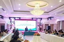 Các đại biểu cùng thảo luận, tìm giải pháp để các Tổ khuyến nông cộng đồng cùng giải quyết những vấn đề khó khăn trong sản xuất nông nghiệp.