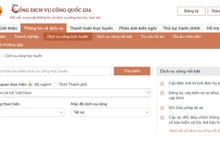Quy trình thí điểm giải quyết hưởng và chi trả trợ cấp mai táng trên Cổng dịch vụ công quốc gia 