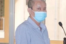 Bị cáo Châu Văn Mỹ trước Tòa.
