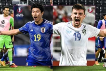 U23 Nhật Bản so tài với U23 Uzbekistan trong trận chung kết U23 châu Á 2024. Ảnh: vov.vn