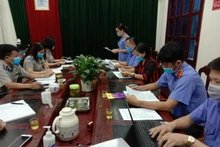 Viện kiểm sát nhân dân huyện Phú Bình đã công bố Quyết định trực tiếp kiểm sát hoạt động thi hành án dân sự đối với Chi cục thi hành án dân sự huyện. Ảnh: thads.moj.gov.vn.