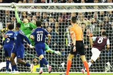 Donnarumma đã có những pha xuất thần cứu PSG khỏi thất bại trước Aston Villa.