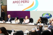 Hội nghị Bộ trưởng Tài chính APEC diễn ra tại Lima (Peru). Ảnh: REUTERS