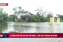 Lũ sông Bưởi sắp đạt mức báo động 3, sẵn sàng phương án di dân