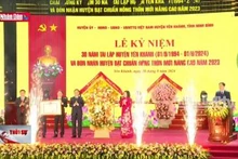 Huyện Yên Khánh đạt chuẩn nông thôn mới nâng cao