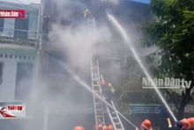 Cháy nhà ở kết hợp kinh doanh ở Quy Nhơn
